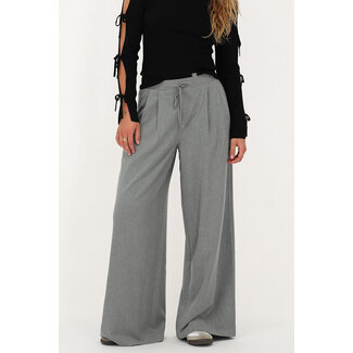 My Jewellery Grijze wide leg met strik
