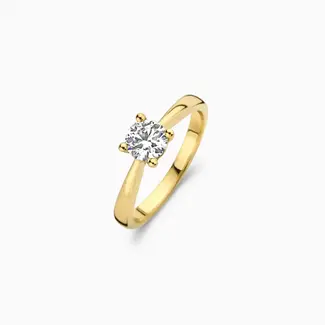 Blush Gold Jewels Lab diamonds ring LG1004Y - 14k Geelgoud