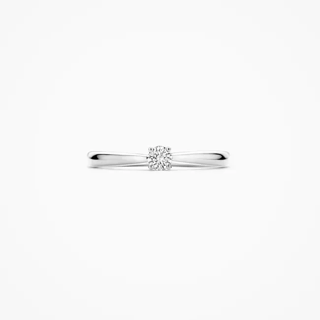 Lab diamonds ring LG1000W - 14k Witgoud