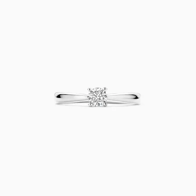 Lab diamonds ring LG1002W - 14k Witgoud