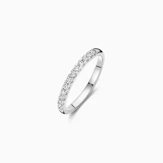 Blush Gold Jewels Lab diamonds ring LG1013W - 14k Witgoud