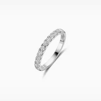 Blush Gold Jewels Lab diamonds ring LG1014W - 14k Witgoud