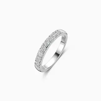 Blush Gold Jewels Lab diamonds ring LG1015W - 14k Witgoud