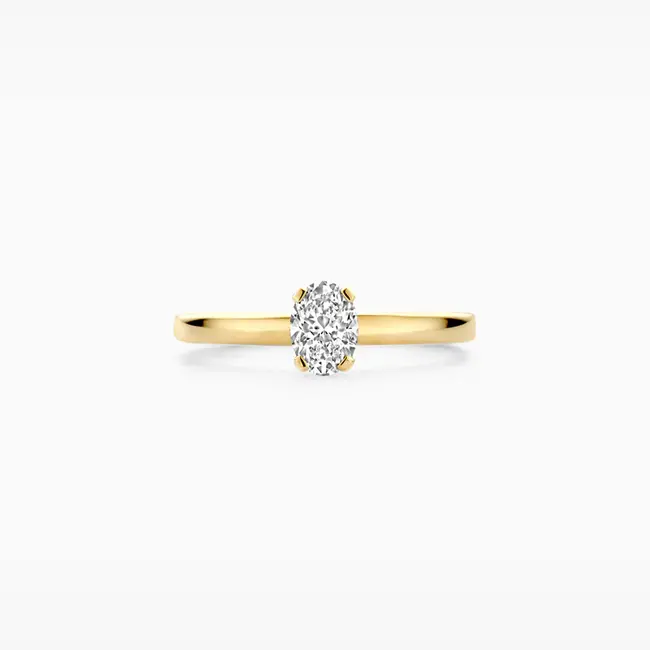 Lab Diamonds Ring LG1019Y - 14k Geelgoud