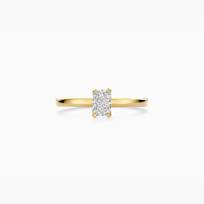 Lab Diamonds Ring LG1020Y - 14k Geelgoud