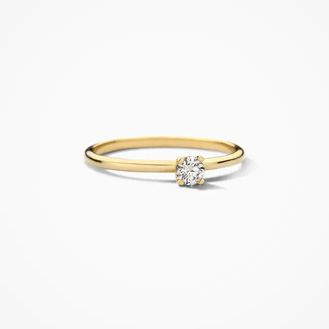 Lab diamonds ring LG1027Y - 14k Goud