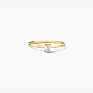Blush Gold Jewels Lab diamonds ring LG1029Y - 14k Goud