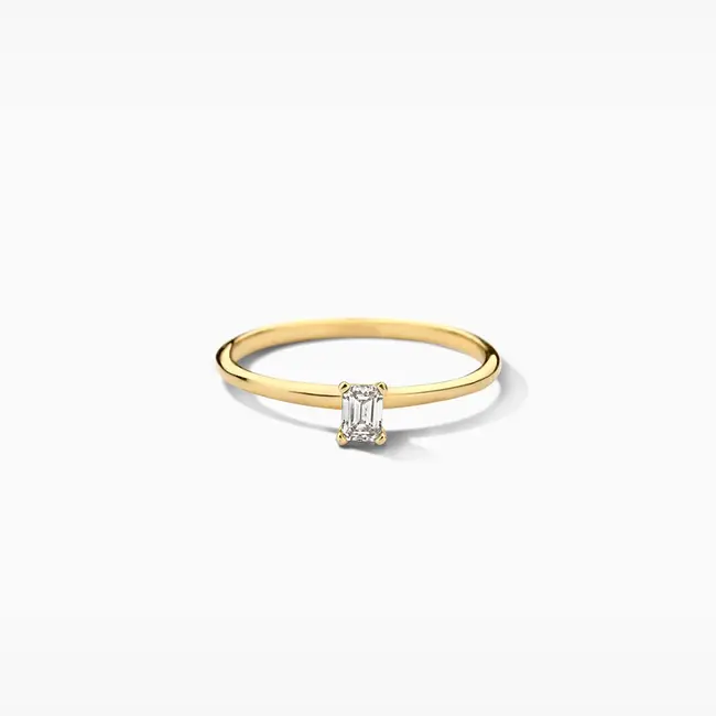 Lab diamonds ring LG1029Y - 14k Goud