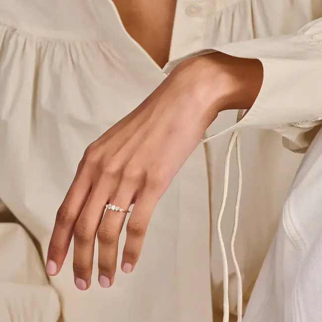 Lab diamonds ring LG1032Y - 14k Goud