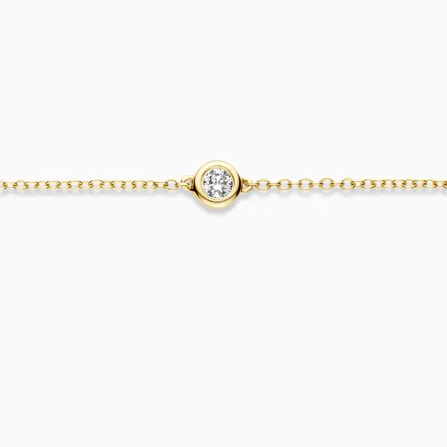 Lab Diamonds Armband LG2002Y - 14k Geelgoud