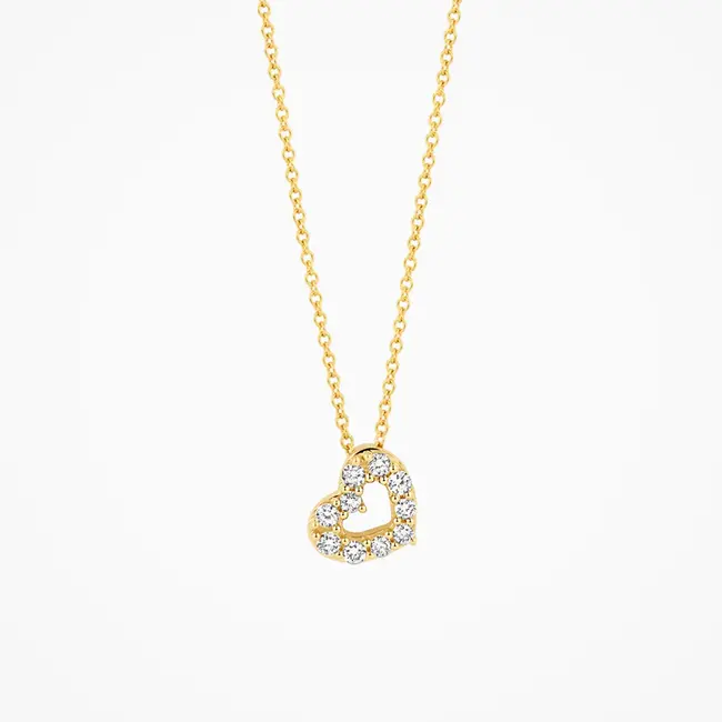 Lab diamonds collier LG3000Y - 14k Geelgoud