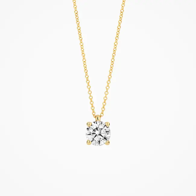 Lab diamonds Collier LG3004Y - 14k Geelgoud