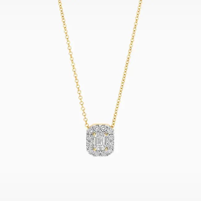 Lab Diamonds Collier LG3009Y - 14k Geelgoud