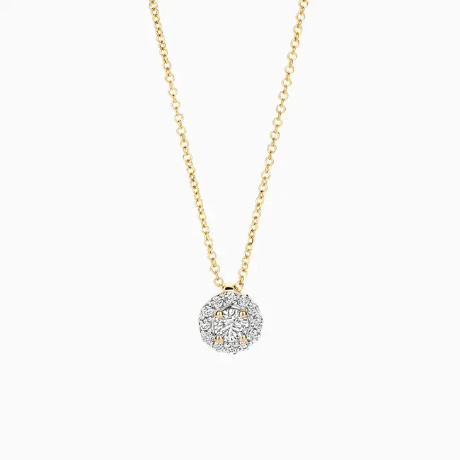 Lab Diamonds Collier LG3010Y - 14k Geelgoud