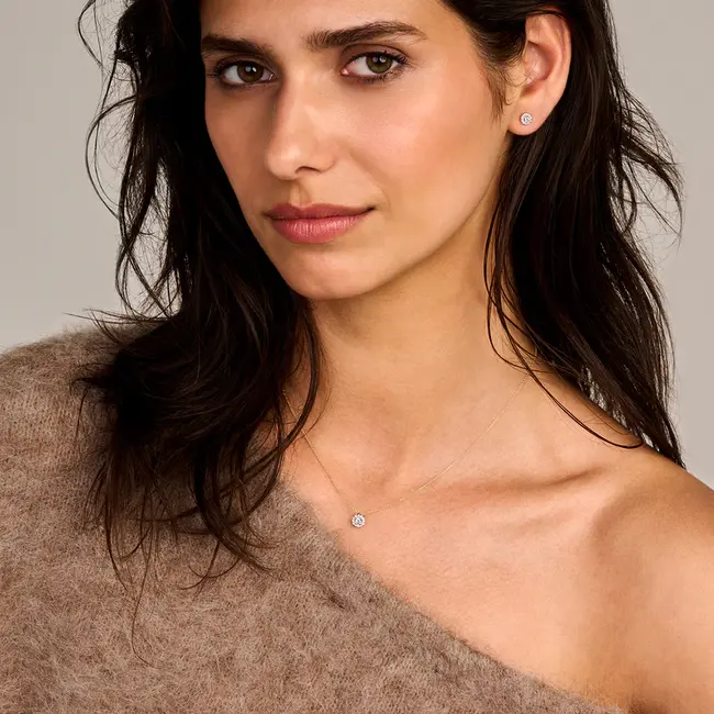 Lab Diamonds Collier LG3010Y - 14k Geelgoud