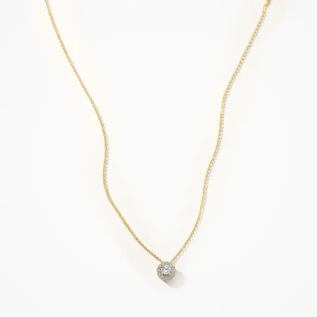 Lab Diamonds Collier LG3010Y - 14k Geelgoud