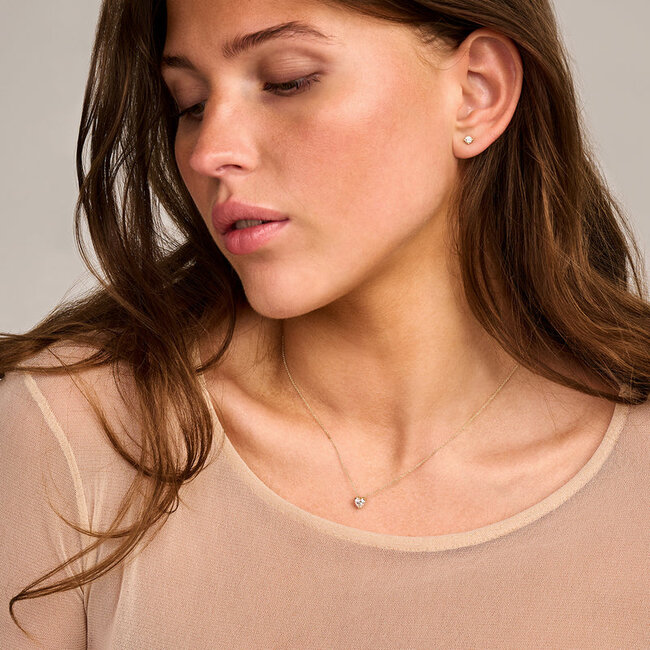 Lab Diamonds Collier LG3011Y - 14k Geelgoud