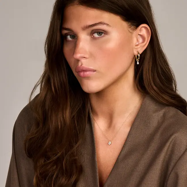 Lab Diamonds Collier LG3012Y - 14k Geelgoud