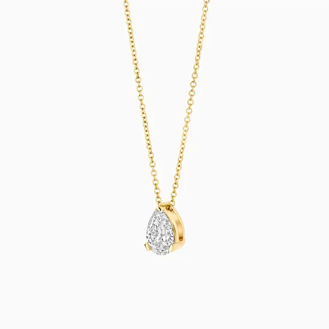 Lab Diamonds Collier LG3012Y - 14k Geelgoud