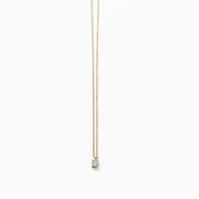 Lab diamonds collier LG3014Y - 14k Goud