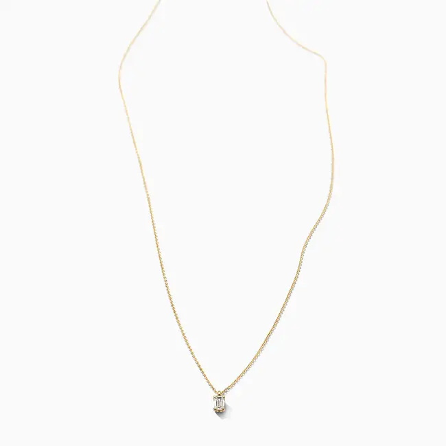 Lab diamonds collier LG3016Y - 14k Goud