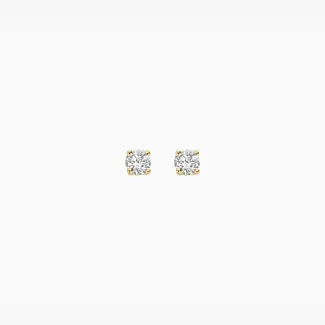 Blush Gold Jewels Lab diamonds oorstekers LG7001Y - 14k Geelgoud
