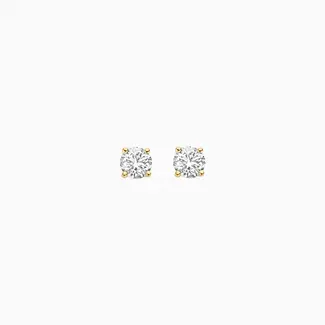 Blush Gold Jewels Lab diamonds oorstekers LG7002Y - 14k Geelgoud