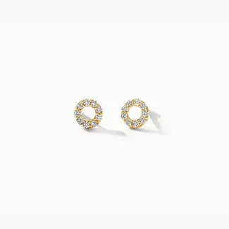 Blush Gold Jewels Lab Diamonds oorstekers LG7016Y - 14k Geelgoud