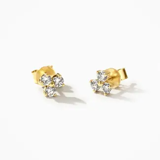 Blush Gold Jewels Lab Diamonds oorstekers LG7017Y - 14k Geelgou
