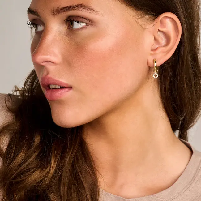 Oorringen LG7021Y - 14k Geelgoud