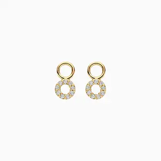 Blush Gold Jewels Lab Diamonds Oorbel bedels LG9003Y - 14k Geelgoud