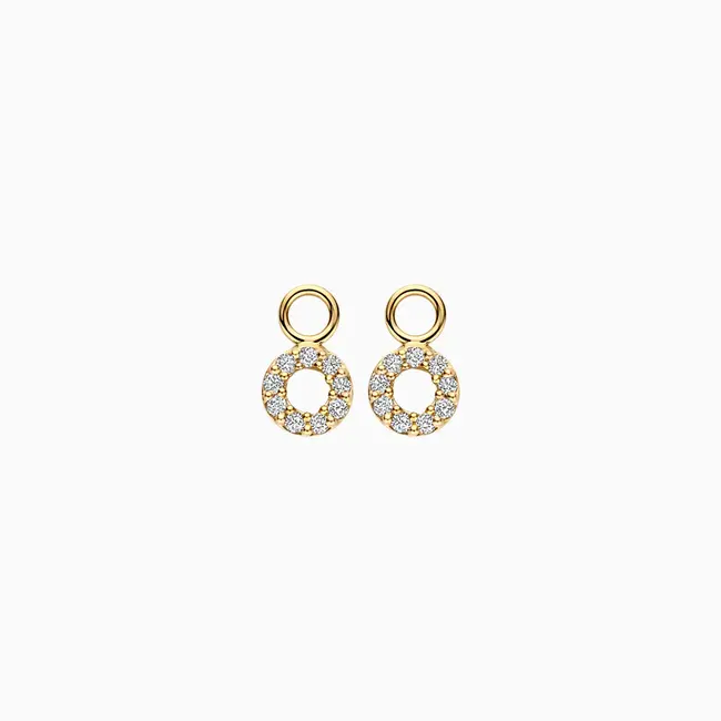 Lab Diamonds Oorbel bedels LG9003Y/S - 14k Geelgoud