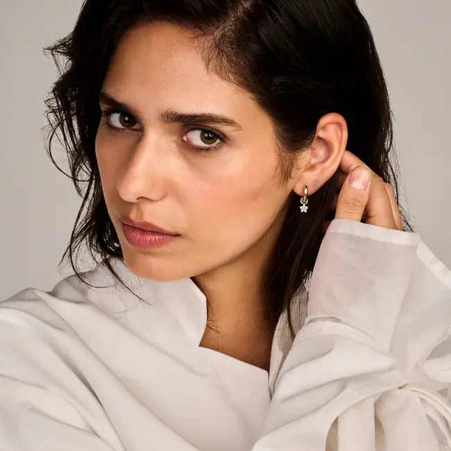 Lab Diamonds Oorbel bedels LG9005Y - 14k Geelgoud