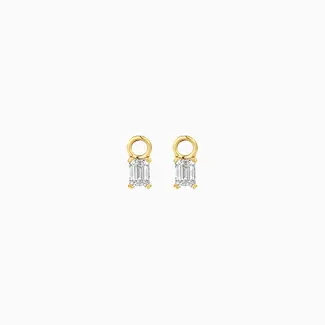 Blush Gold Jewels Lab Diamonds Oorbel bedels LG9007Y/S - 14k Goud