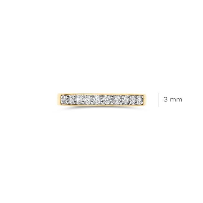 Blush Lab Diamonds Ring LG1035Y – Geelgoud (14k)
