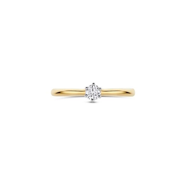 Blush Lab Diamonds Ring LG1036B – Geel- en witgoud (14k)