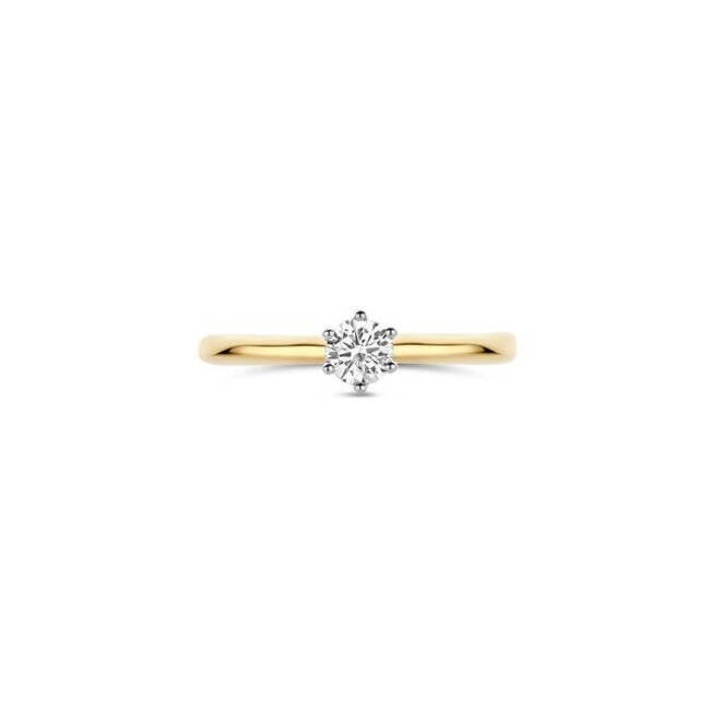 Blush Lab Diamonds Ring LG1037B – Geel- en witgoud (14k)