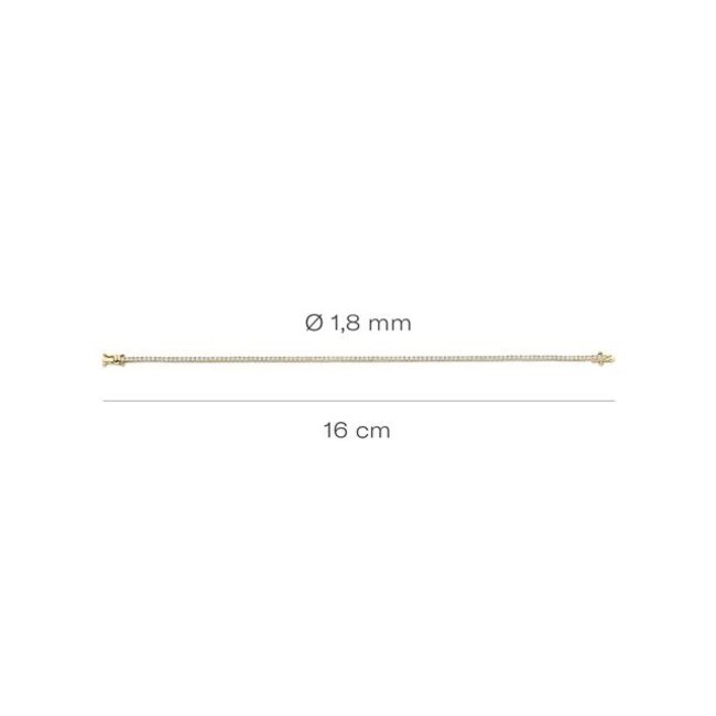 Blush Lab Diamonds Armband LG2004Y – Geelgoud (14k)