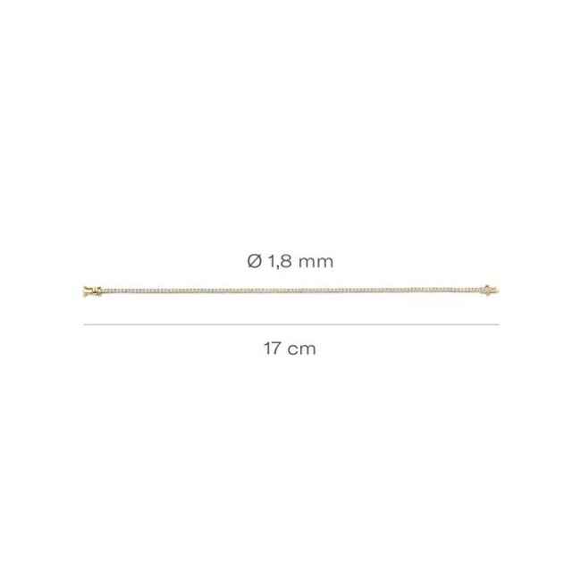 Blush Lab Diamonds Armband LG2004Y – Geelgoud (14k)