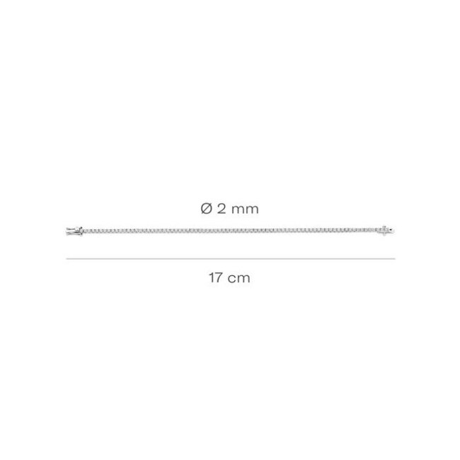 Blush Lab Diamonds Armband LG2005W – Witgoud (14k)