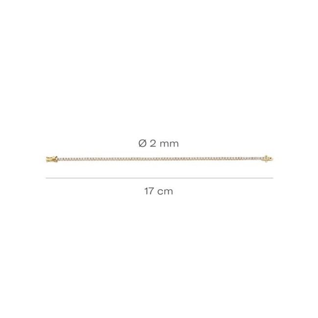 Blush Lab Diamonds Armband LG2005Y – Geelgoud (14k)