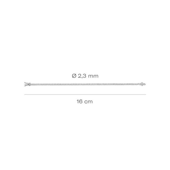 Blush Lab Diamonds Armband LG2006W – Witgoud (14k)