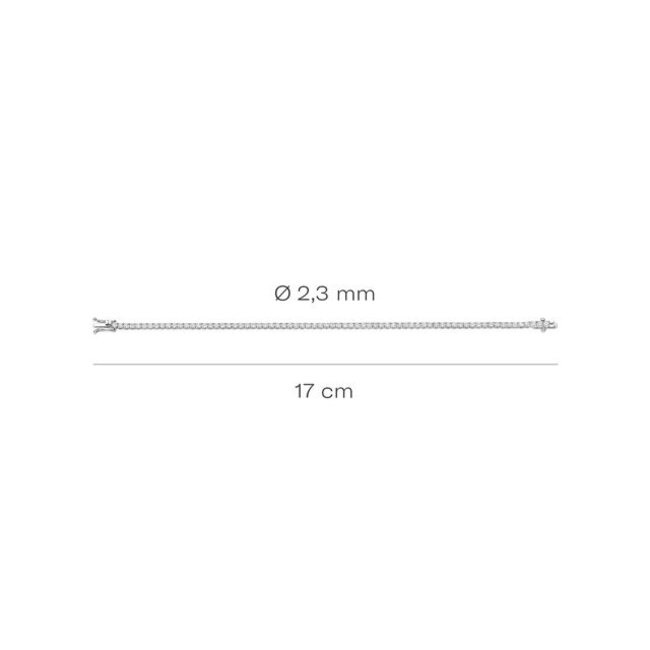 Blush Lab Diamonds Armband LG2006W – Witgoud (14k)