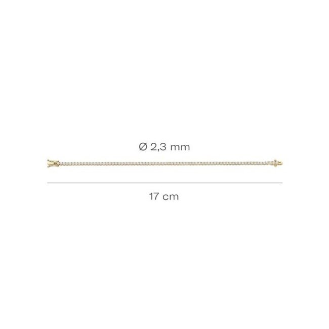 Blush Lab Diamonds Armband LG2006Y – Geelgoud (14k)