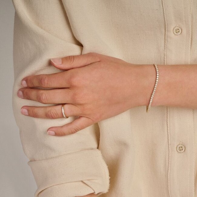 Blush Lab Diamonds Armband LG2007Y – Geelgoud (14k)