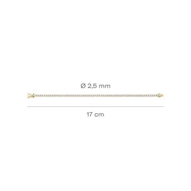 Blush Lab Diamonds Armband LG2007Y – Geelgoud (14k)