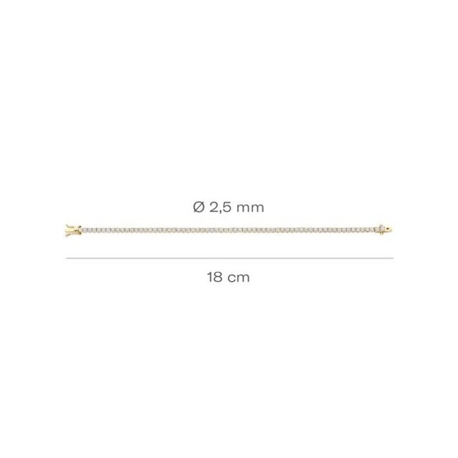 Blush Lab Diamonds Armband LG2007Y – Geelgoud (14k)