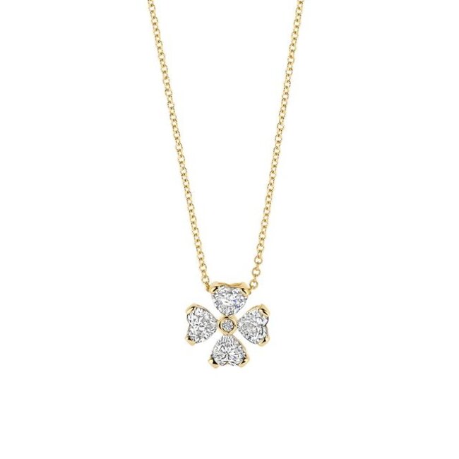 Blush Lab Diamonds Collier LG3017Y – Geelgoud (14k)