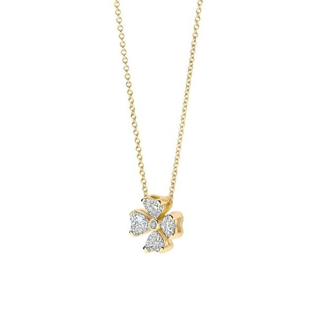 Blush Lab Diamonds Collier LG3017Y – Geelgoud (14k)