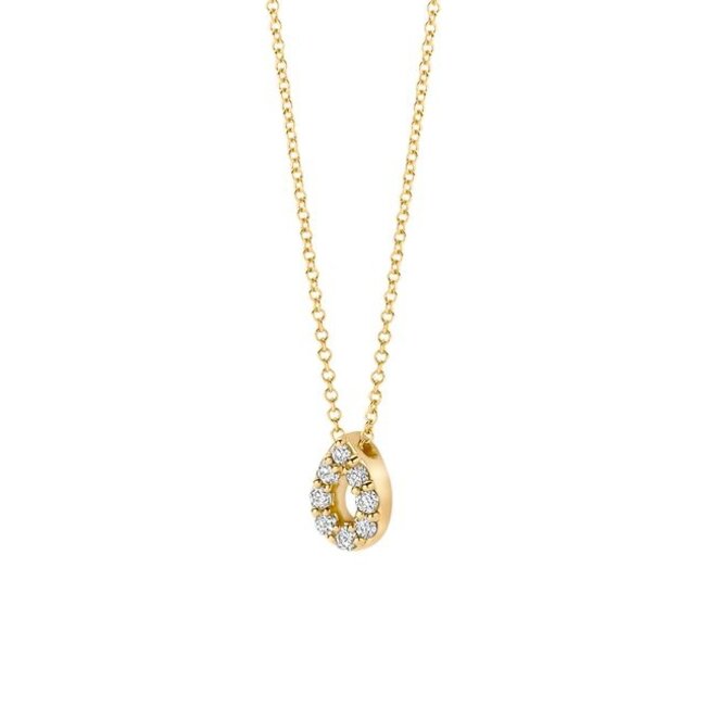 Blush Lab Diamonds Collier LG3018Y – Geelgoud (14k)